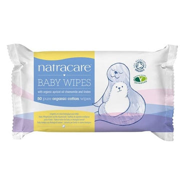 Natracare Baby Wipes 50s
